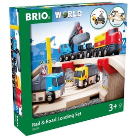 BRIO Straßen und Schienen Steinverlade Set (33210)