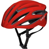 KED Rayzon Fahrradhelm, Fiery red, M (55-59cm)