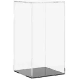 vidaXL Vitrine 20 x 20 x 38 cm Transparent