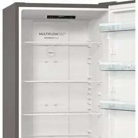 Gorenje  NRK6202EXL4 Kühl-Gefrierkombination (331 l, 2000 mm hoch, Silber)
