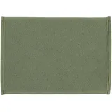 Rhomtuft Badematten Plain olive - 404 Grau