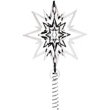 Georg Jensen Georg Jensen, Weihnachtsdeko, STAR Weihnachtsbaumstern mittel Palladiumplattiert