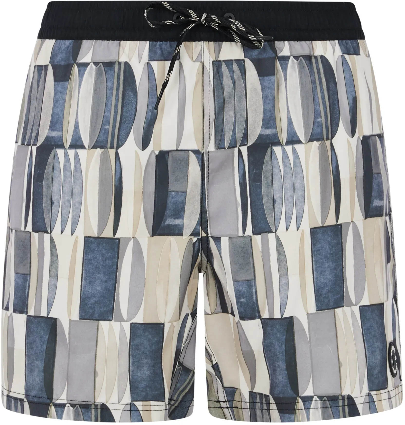 Protest PRTAllen beachshort BambooBeige Herren Badeshorts beige/blau - XL