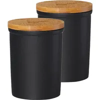 Ritzenhoff & Breker Jasper 800 ml schwarz 2er Set