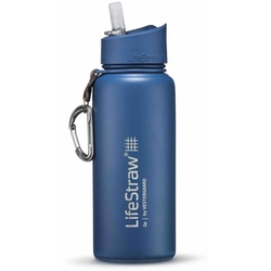LIFESTRAW Go Stainless Steel Medium Blue 0,7l. LSGOSSMB1