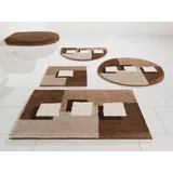 MY HOME Badematte Ada Braun 50 x 70 cm
