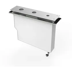 Tres Max-Tres, Schlauchbox zur Fliesenbankmontage, chrom