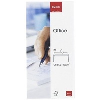 ELCO Briefumschlag, Office in Kleinpackung C5/6 DL, 80g, weiss,