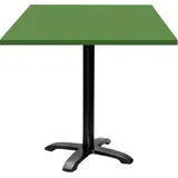 Tisch 70 x 70 cm – Modell Bazila grün - Grün