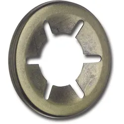 Achsenklemmring ohne Kappe - Federstahl brüniert - 6 mm