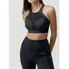 Luana Born Living Yoga Damen-Sportoberteil SCHWARZ XL