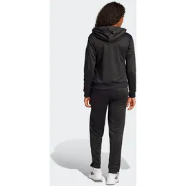 adidas ESSENTIALS LINEAR Trainingsanzug Schwarz XS