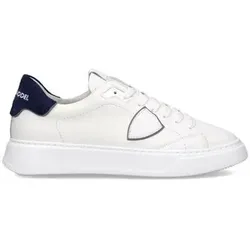 Philippe Model  Sneaker BTLU VD23 - TENPLE-VEAIU DAIM BLANC BLUE  in Weiss, 45