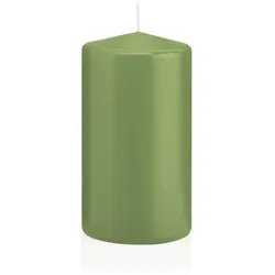 Wiedemann Kerzen Stumpenkerzen Pastell Grün Aloe Vera Ø 68 x 100 mm, 12 Stück