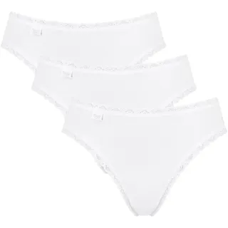 SLOGGI 24/7 Cotton Lace Tai Slip 42 Weiß