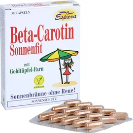 Espara Beta Carotin Sonnenfit Kapseln 30 St.