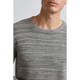 !Solid Rundhalspullover grau XL