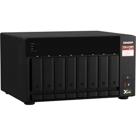 QNAP TS-873A Leergehäuse Schwarz