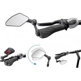 ViD KF Cross Fahrradspiegel klappbar schwarz