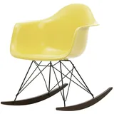 Vitra - Eames Plastic Armchair RAR RE, Ahorn dunkel / basic dark / citron