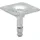 Wagner Anschraubplatte 38 x 38 mm 11008899