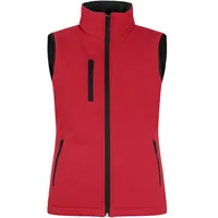 Clique Padded Softshell Vest Lady - Rot