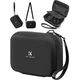 luxuskollektion Digitalkamera Tasche Eva-Hartschalendesign schwarz
