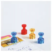 Magnetoplan Magnet Memohalter 1666118 rot 4 St./Pack.