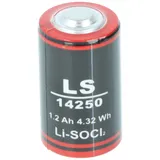 AccuCell ER14250 Lithium Batterie 1/2 AA 3,6 Volt 1200mAh LS14250