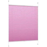 DécoProfi Plissee Klemmfix 120 x 130 cm rosa