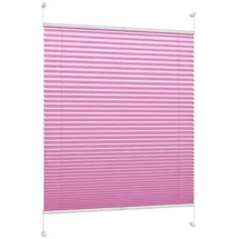 DécoProfi Plissee Klemmfix 120 x 130 cm rosa