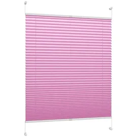 DécoProfi Plissee Klemmfix 120 x 130 cm rosa