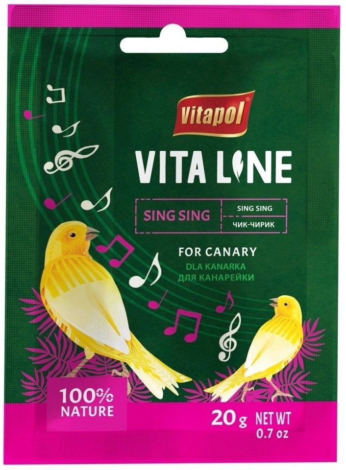 VITAPOL Vitaline sing sing 20 g