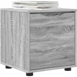 vidaXL Badezimmerschrank Graues Sonoma 40,5 x 40 x 44 cm Holzwerkstoff