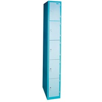 Güde Schließfachschrank  (B x H: 260 x 1.920 mm, Anzahl Fächer: 5 Stk.)