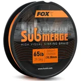 Fox International Fox Submerge Orange Sinking 600 M Geflochtene Angelschnur Sinkend 600m 15.8kg 0,20mm