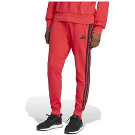 adidas Essential Three Stripes Jogginghose Rot/Schwarz XL
