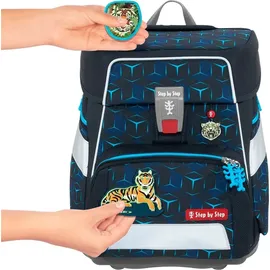 Step By Step SPACE SHINE 5-tlg. Tiger Night Kimba blau-schwarz