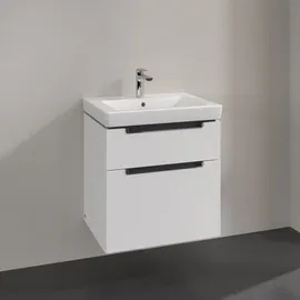 Villeroy & Boch Waschtischunterschrank 2 Auszüge 58,7 x 59 x 46,3 cm Weiß