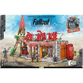 Mattel Fallout Red Rocket Bauspielzeug-Set mit 2 Figuren (824 Teile)