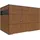 BERTILO Gartenhaus HPL 2 3,45 x 2,29 m Walnuss