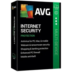 AVG Internet Security 2025 | 3 Geräte / 3 Jahre | Multi Device | Sofortdownlo...
