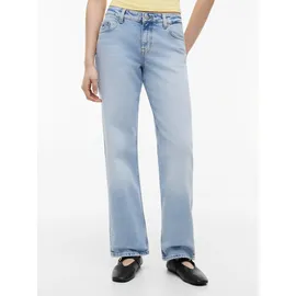 Tommy Hilfiger straight fit Jeans aus Baumwoll-Lyocell-Mix Modell 'SOPHIE', Jeansblau, 28/32