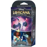 Disney Lorcana: Aufstieg der Flutgestalten Starter Deck Amethyst und Stahl