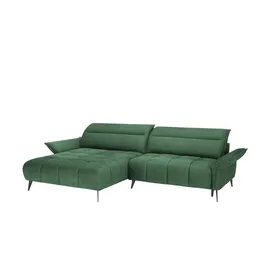 Switch Ecksofa Cavani ¦ grün ¦ Maße (cm): B: 272 H: 95 T: 180.0