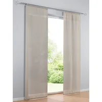 Heine Schiebevorhang in taupe | Gr.: 60x175-cm