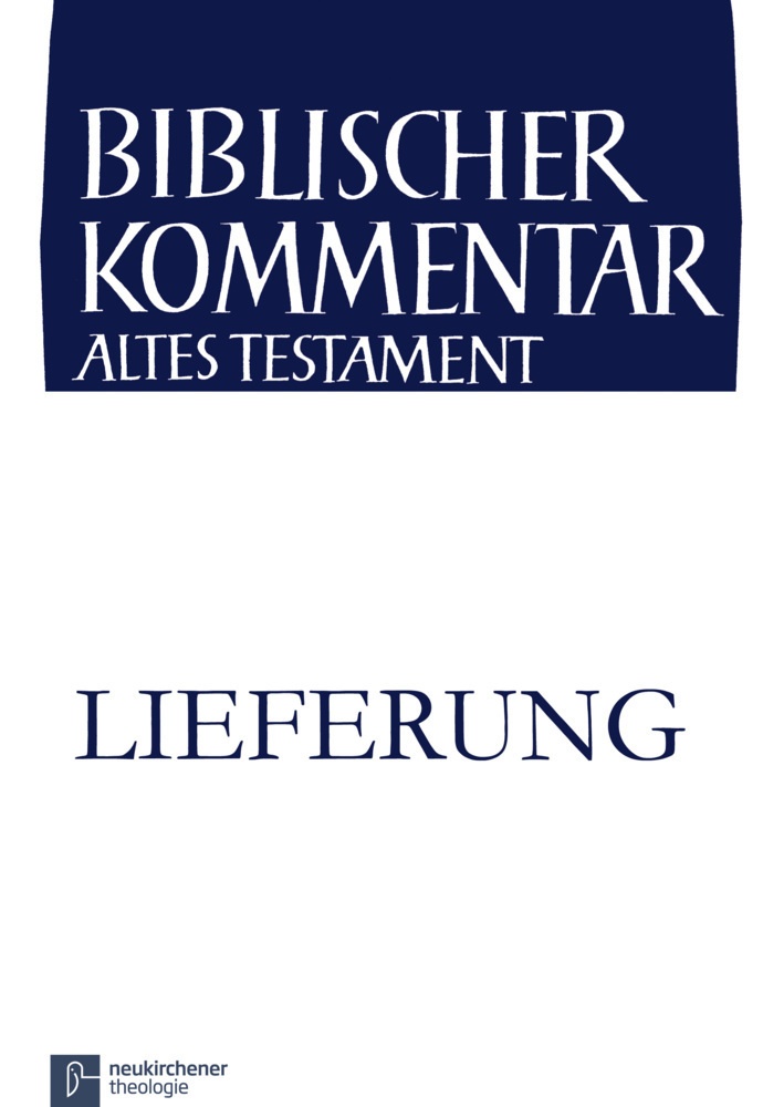 Biblischer Kommentar Altes Testament - Ausgabe In Lieferungen / Band Viii/3  Lieferung / Samuel.Tl.2 - Walter Dietrich  Kartoniert (TB)