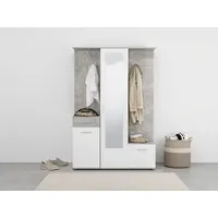 INOSIGN Martin Dielenschrank 134 x 33 x 197,5 cm grau