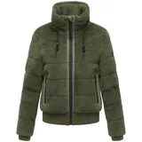 Navahoo Plüschjacke Damen Grün XL
