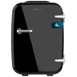 Cecotec Bolero MiniCooling 4L Habana Retro-Mini-Kühlschrank Black (4 l, 280 mm hoch, Schwarz)